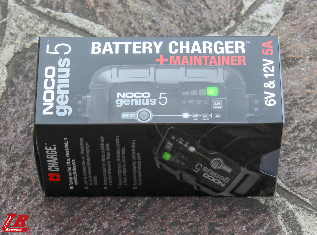 Review NOCO Genius 5 (Lead acid-lithium phosphate charger, 6v, 12v) -  Chargers 